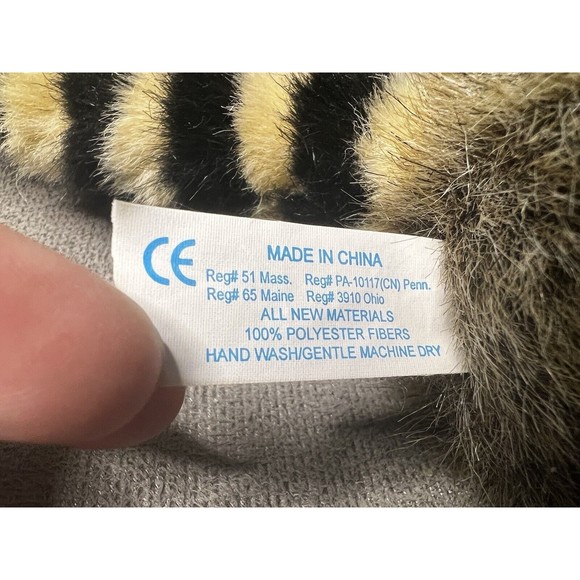 Raccoon Plush Mama Baby Smithsonians Backyard Soundprints Stuffed Animal Toy Lot - Picture 7 of 16